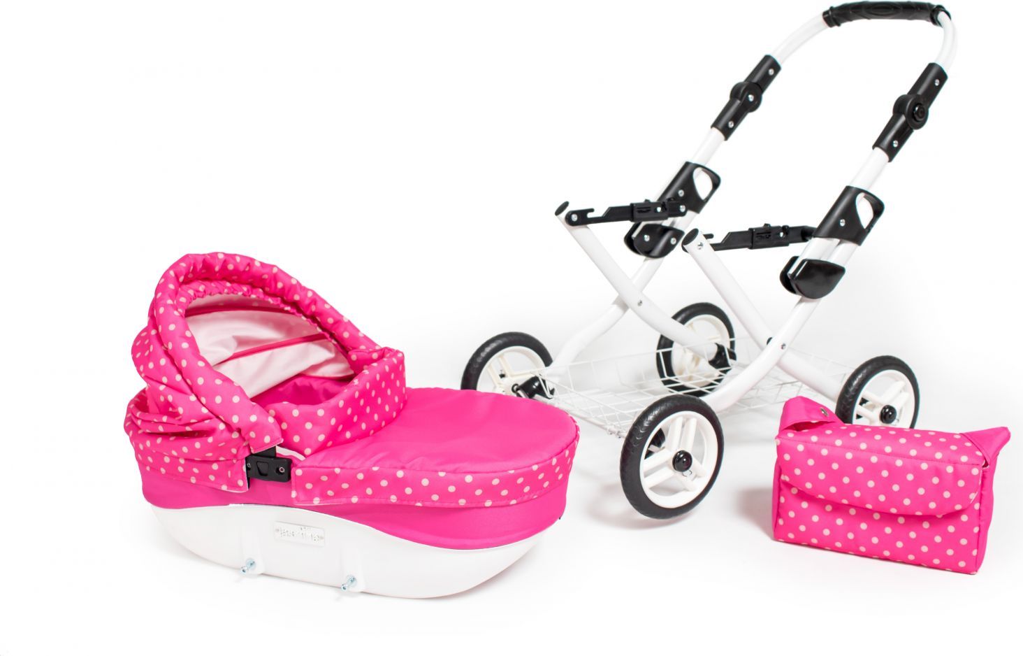 Kočárek na panenky JASMINE Kids kočka - obrázek 2