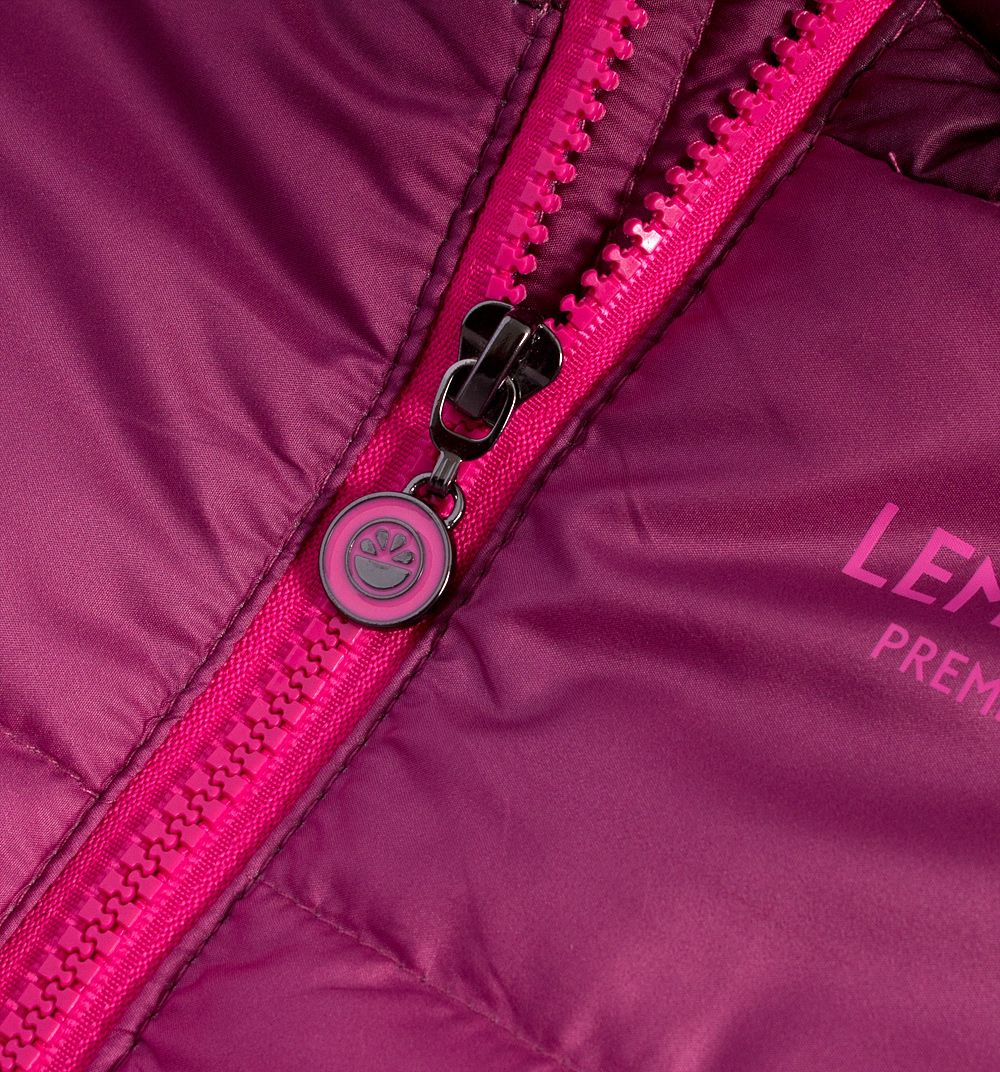 Dívčí zimní bunda LEMON BERET RAINBOW růžová Velikost: 116-122 - obrázek 2