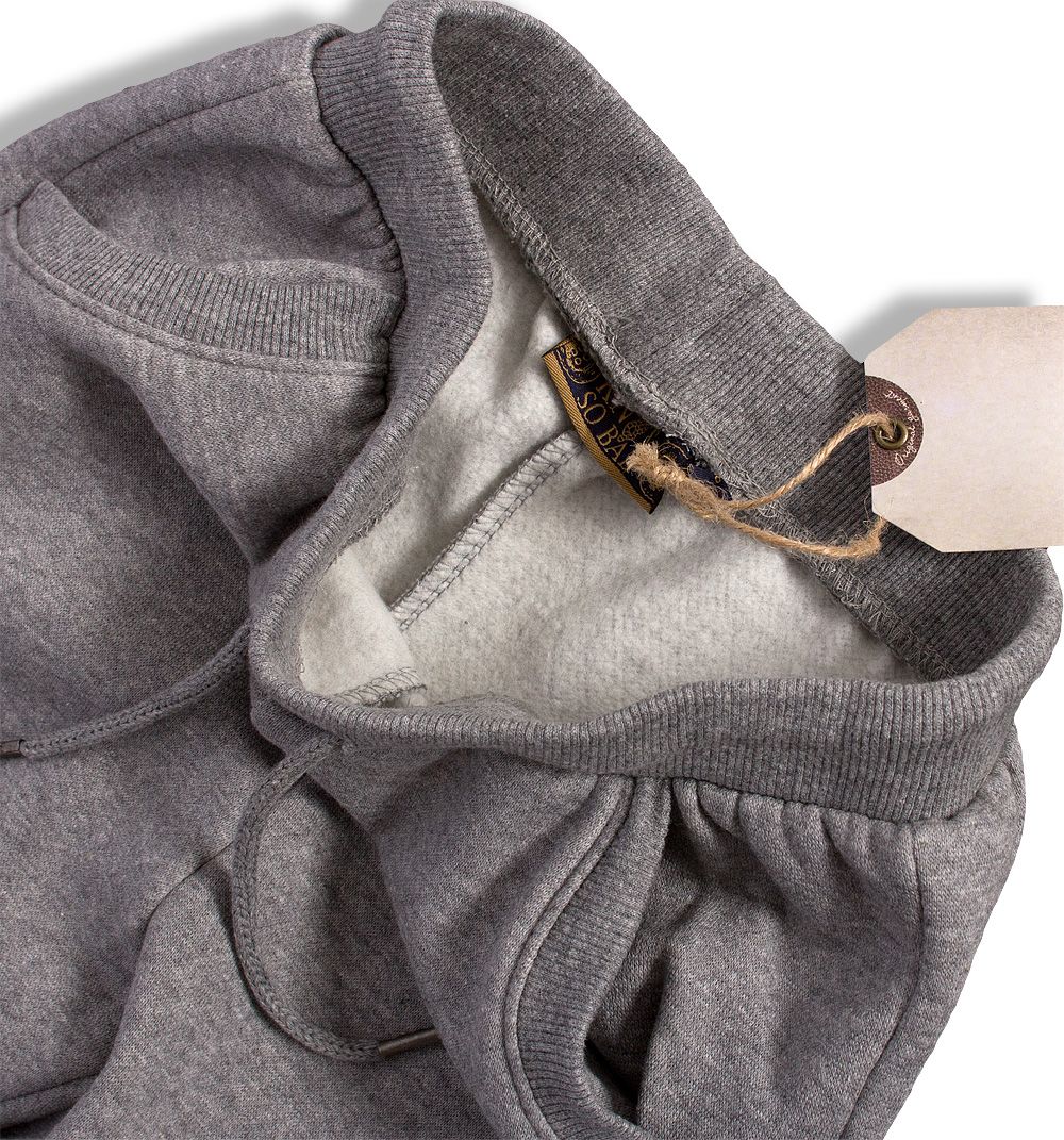 Dětské tepláky KNOT SO BAD ACTIVE šedé Velikost: 140 - obrázek 2