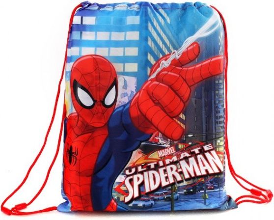 Setino - Sáček na přezůvky Spiderman, 41 x 33 cm - obrázek 1