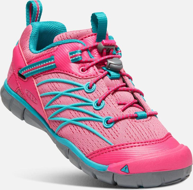 Keen Outdoorové boty CHANDLER CNX JR, bright pink/lake green růžová 36 - obrázek 1