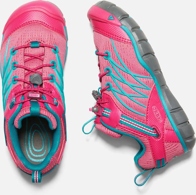 Keen Outdoorové boty CHANDLER CNX JR, bright pink/lake green růžová 36 - obrázek 2