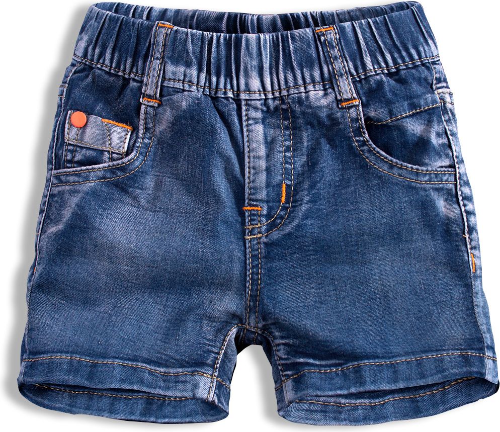 Chlapecké džínové šortky KNOT SO BAD TRIP tmavě modré Velikost: 92 - obrázek 1