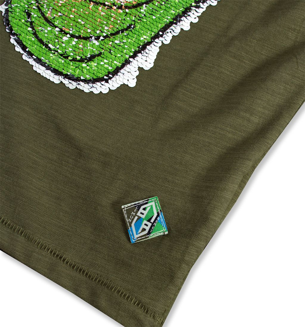 Chlapecké tričko s překlápěcími flitry LEMON BERET DINO zelené Velikost: 92-98 - obrázek 7