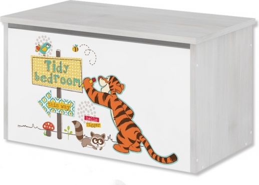 BabyBoo Box na hračky, truhla Disney - Medvídek PÚ a tygřík, D19 - obrázek 1