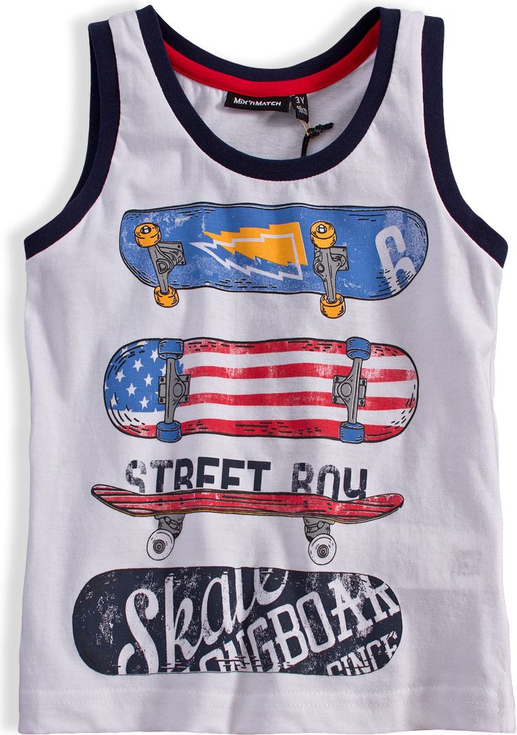 Chlapecká souprava Mix´nMATCH STREET BOY bílá Velikost: 110 - obrázek 2