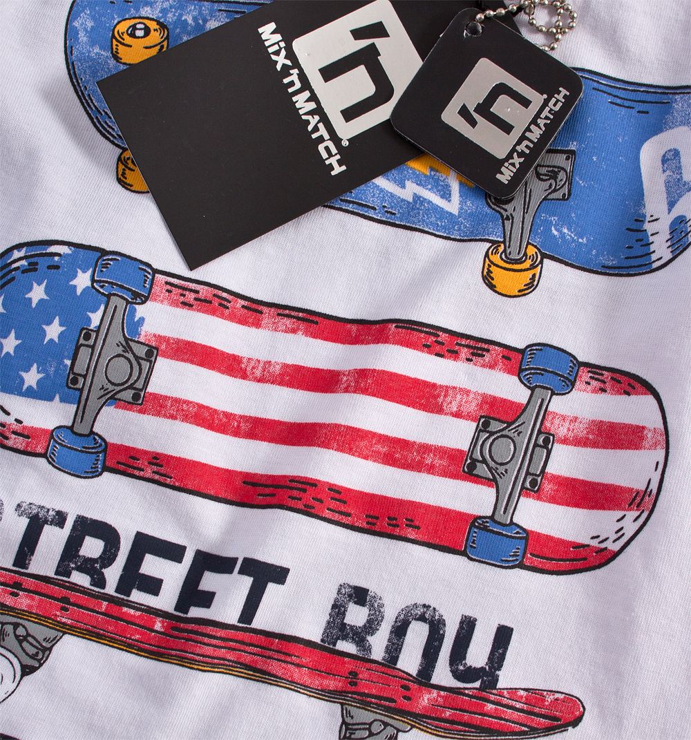 Chlapecká souprava Mix´nMATCH STREET BOY bílá Velikost: 110 - obrázek 4