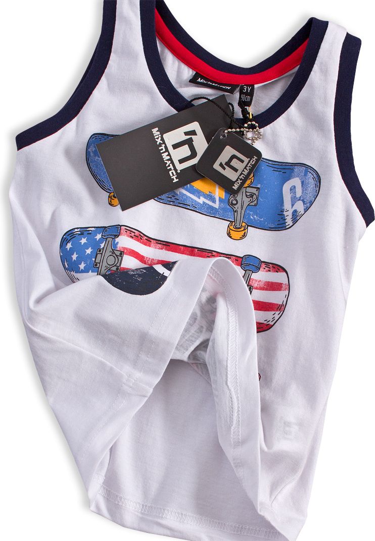Chlapecká souprava Mix´nMATCH STREET BOY bílá Velikost: 110 - obrázek 5