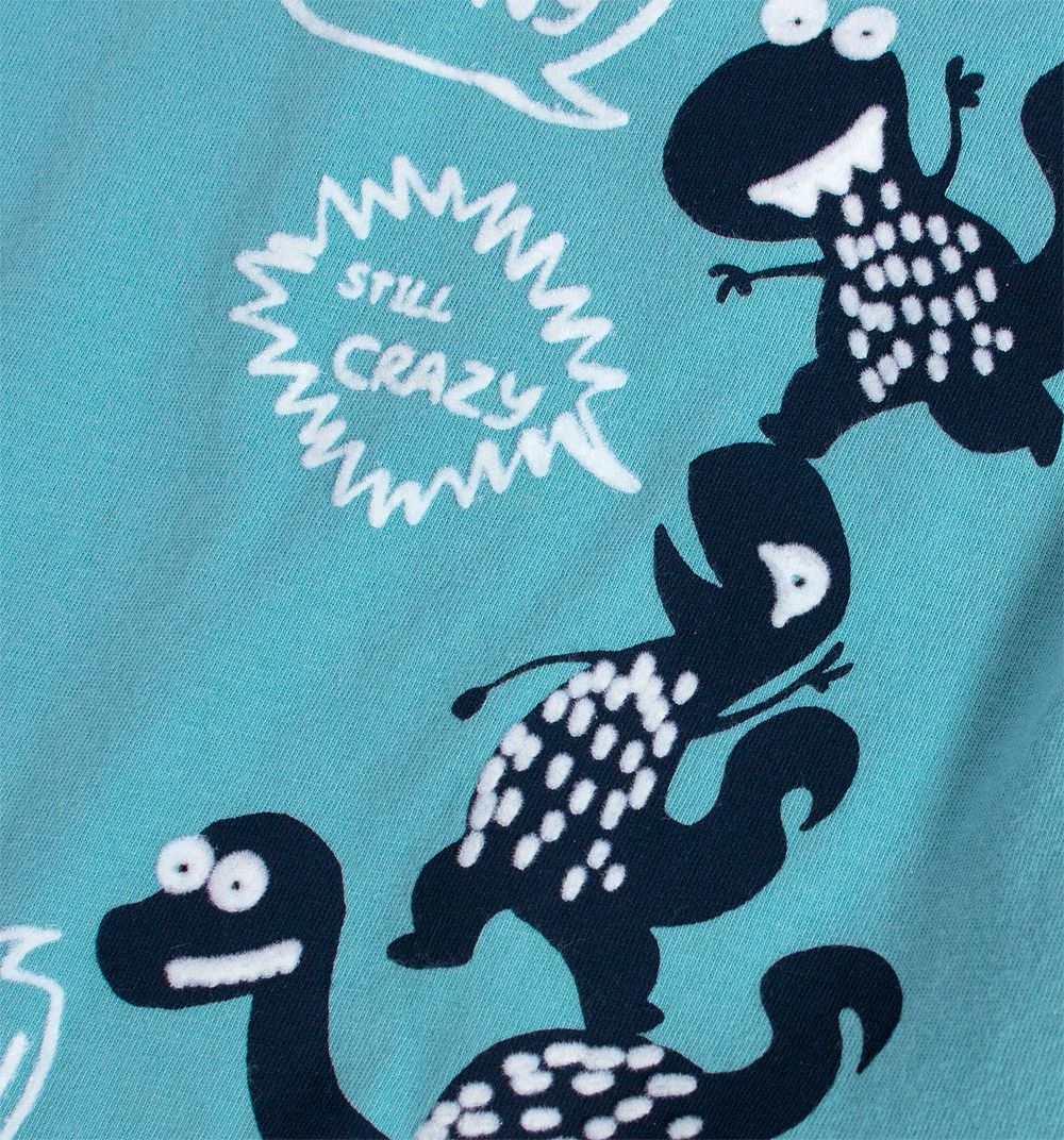 Chlapecké tričko KNOT SO BAD CRAZY DINO modré Velikost: 68 - obrázek 2