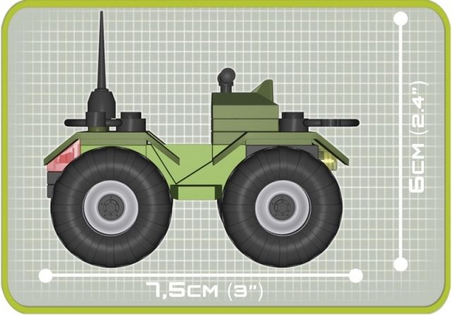 Cobi 2164 Small Army Bojové školení 140 k, 2 f - obrázek 5