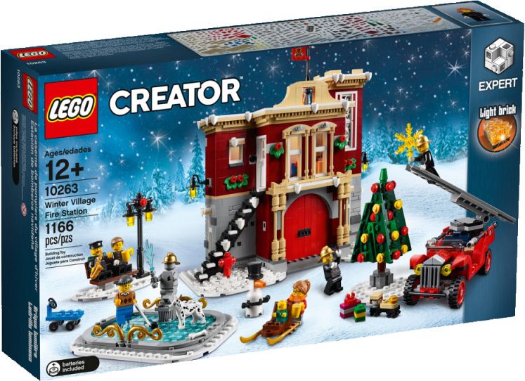 LEGO Creator 10263 Hasičská stanice v zimní vesnici - obrázek 1