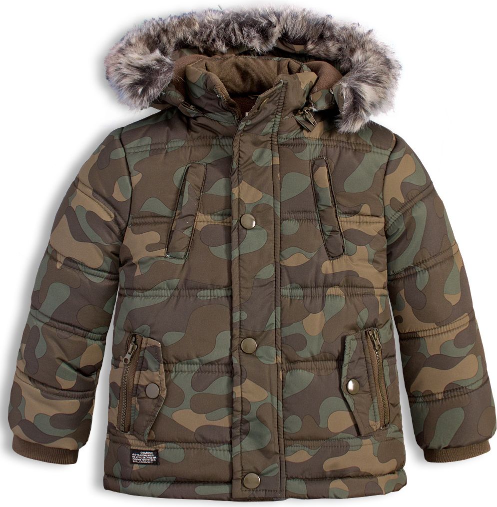 Chlapecká zimní bunda LOSAN SNOWBOARD khaki Velikost: 92 - obrázek 1