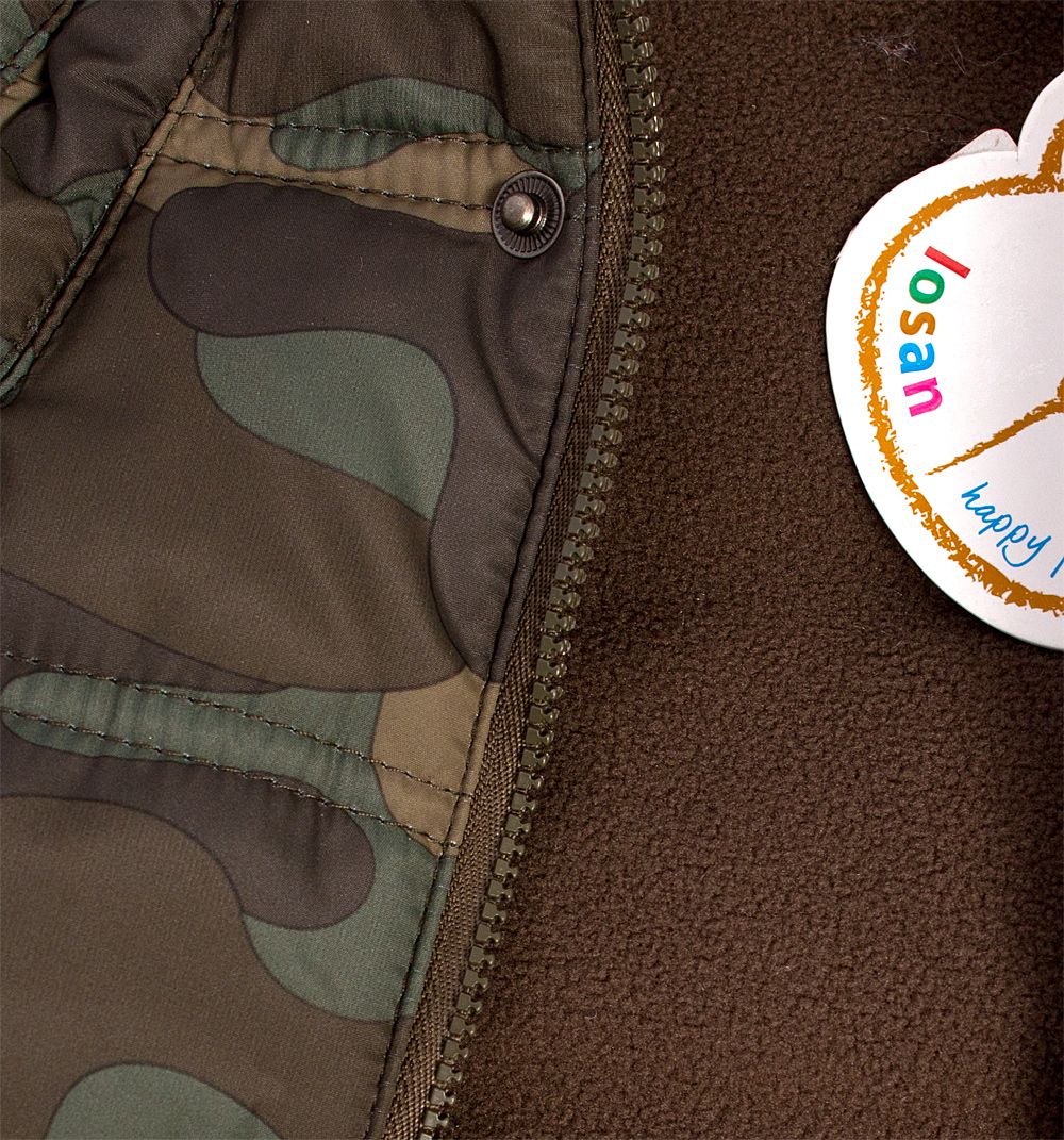 Chlapecká zimní bunda LOSAN SNOWBOARD khaki Velikost: 92 - obrázek 2