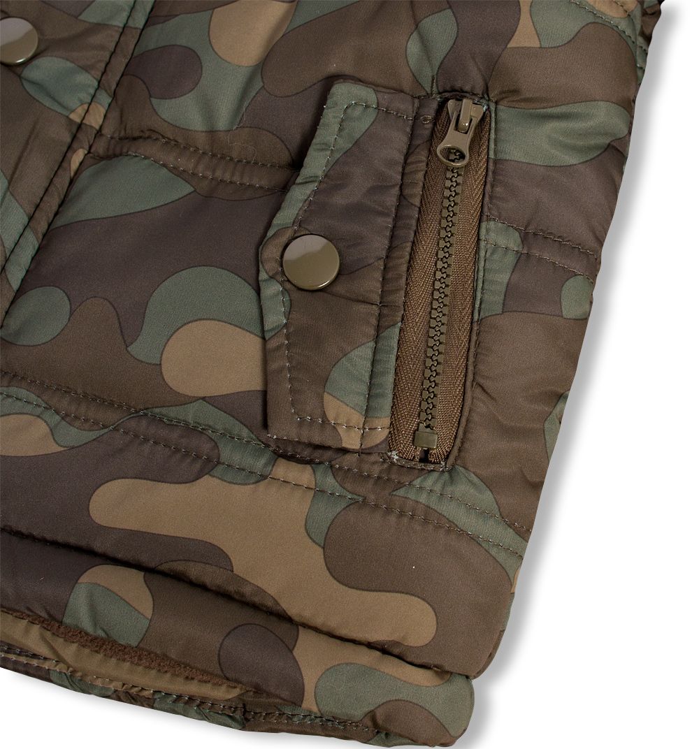 Chlapecká zimní bunda LOSAN SNOWBOARD khaki Velikost: 92 - obrázek 4