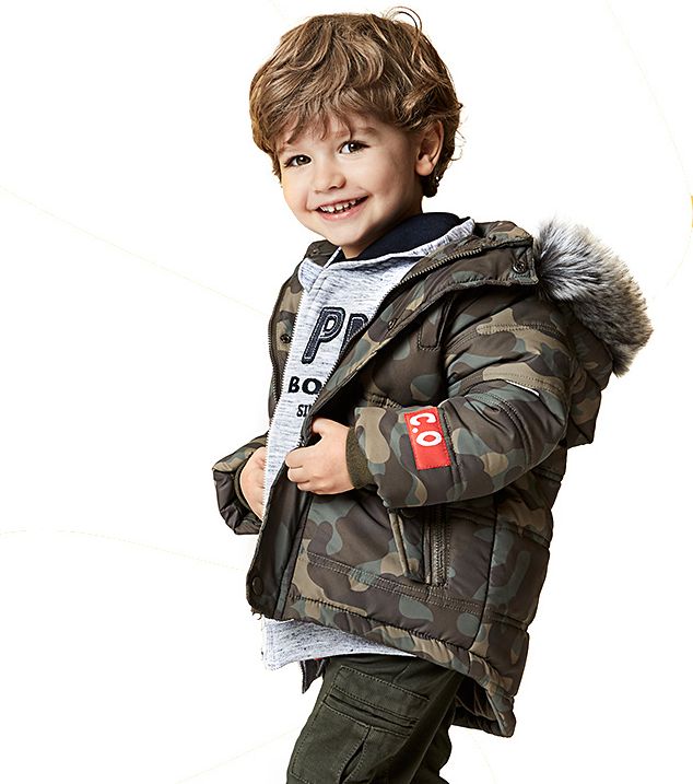 Chlapecká zimní bunda LOSAN SNOWBOARD khaki Velikost: 92 - obrázek 6