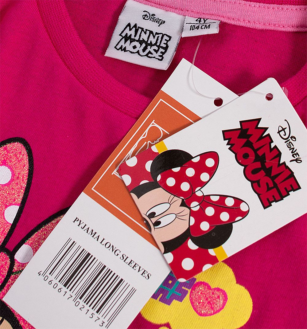 Dívčí pyžamo DISNEY MINNIE SMILE růžové Velikost: 92 - obrázek 2
