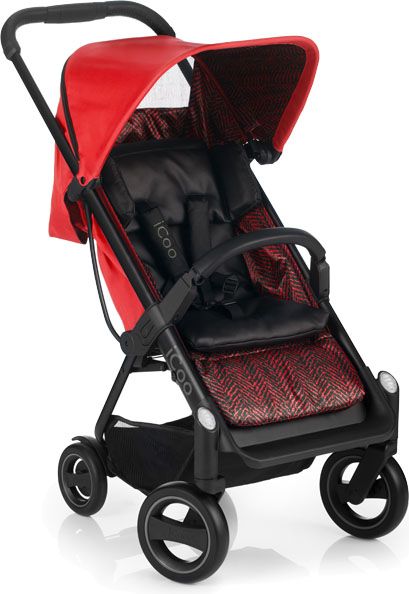 iCoo Acrobat Shop'n Drive 2018 fishbone red - obrázek 2