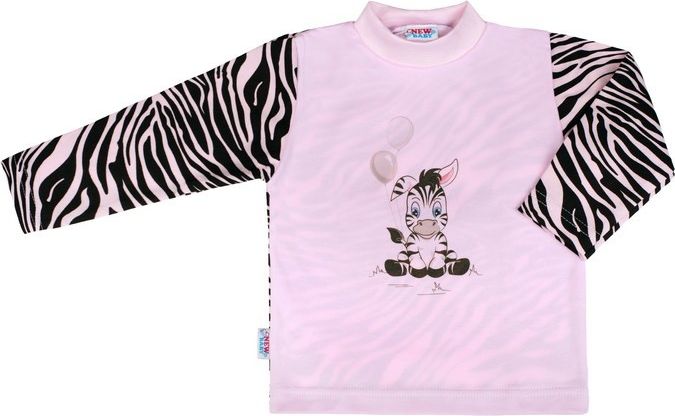 Dětské bavlněné pyžamo New Baby Zebra s balónkem růžové 122 (6-7 let) - obrázek 3