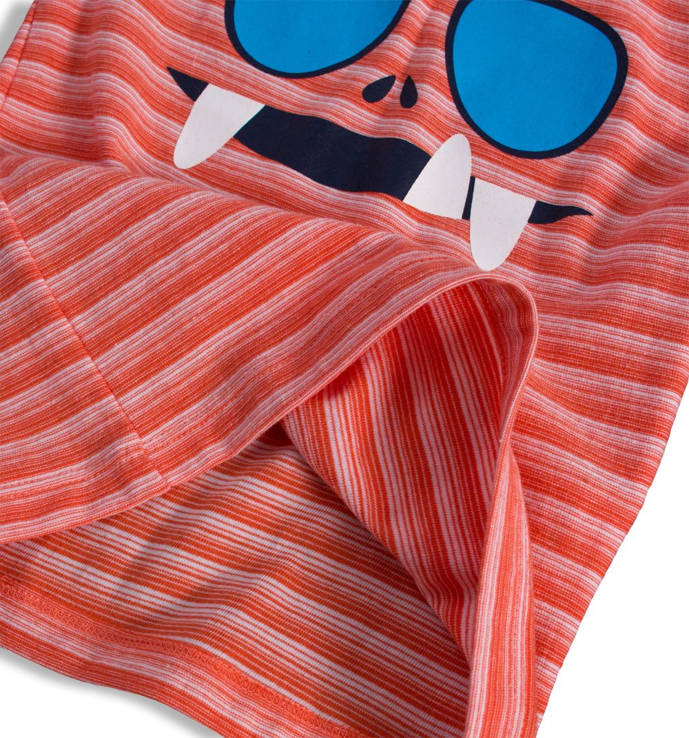 Chlapecké triko KNOT SO BAD GLASSES oranžové Velikost: 62 - obrázek 3