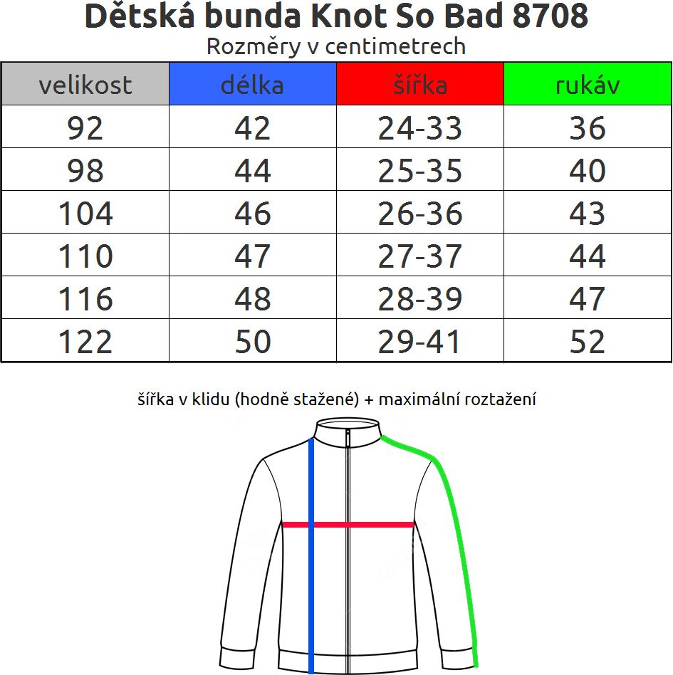 Dívčí zimní bunda KNOT SO BAD HEART tmavě modrá Velikost: 92 - obrázek 3