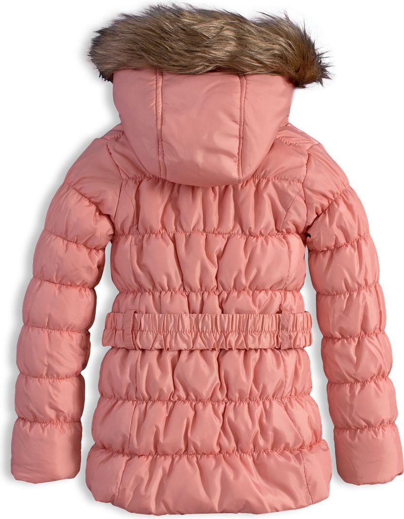 Dívčí zimní bunda KNOT SO BAD HEART růžová Velikost: 110 - obrázek 2