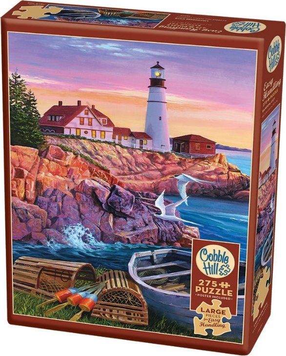 COBBLE HILL Puzzle Maják v zátoce XL 275 dílků - obrázek 2