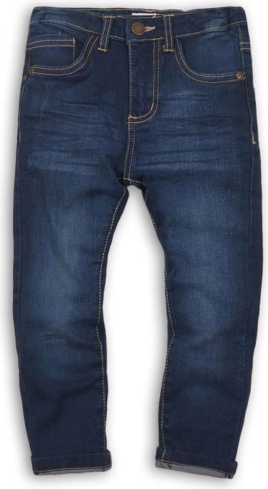 Minoti Kalhoty chlapecké džínové Skinny s elastenem modrá 98/104 - obrázek 1