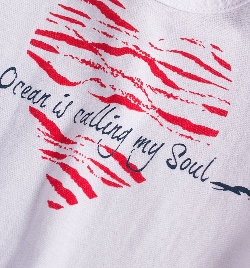 Dívčí tričko KNOT SO BAD OCEAN bílé Velikost: 122 - obrázek 2