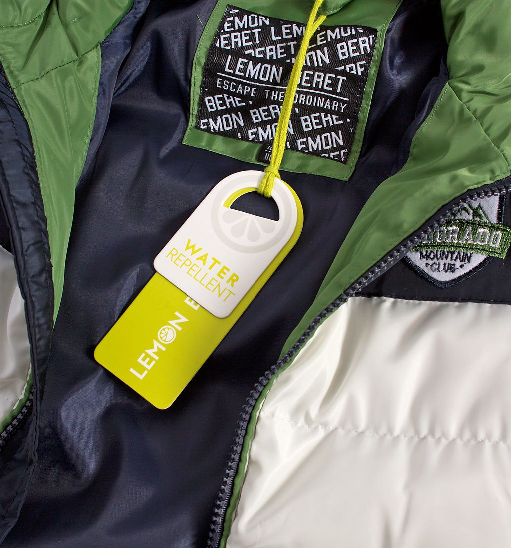 Chlapecká zimní bunda LEMON BERET COLORADO zelená Velikost: 92-98 - obrázek 3