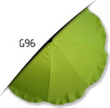 Slunečník na kočárek zelený G96 - obrázek 1