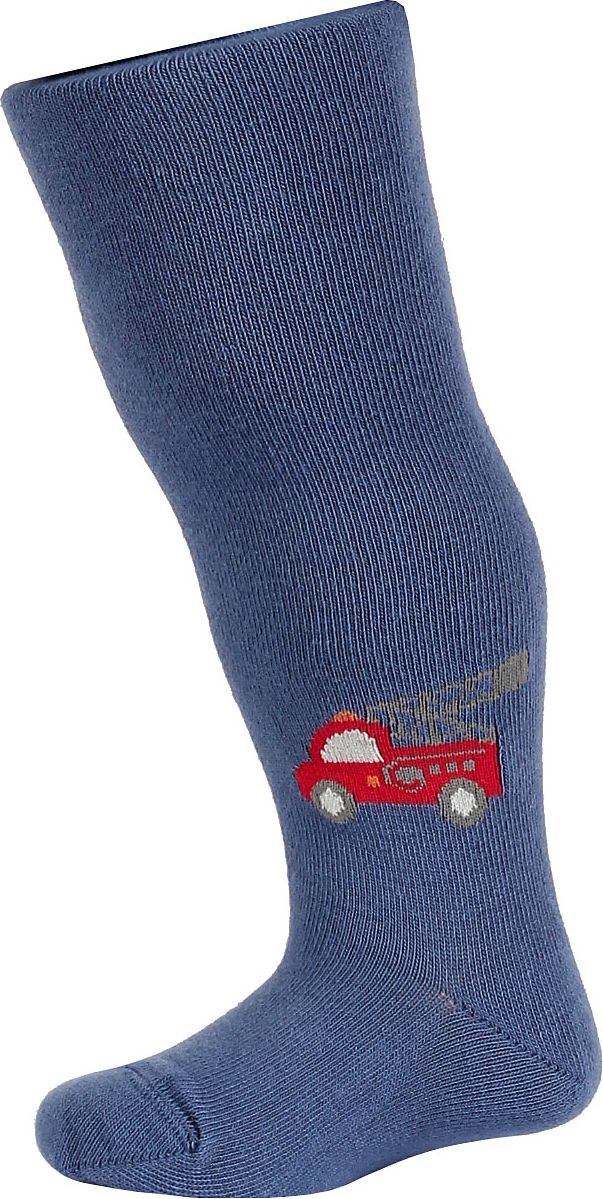 Chlapecké kojenecké punčocháče WOLA HASIČI modré Velikost: 80-86 - obrázek 1