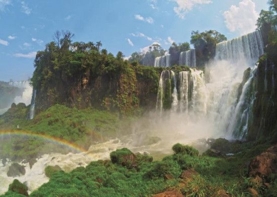 JUMBO Puzzle Vodopády Iguazu 500 dílků - obrázek 1
