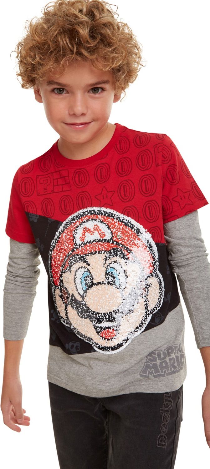 Desigual barevné chlapecké tričko TS Mario - 5/6 - obrázek 1