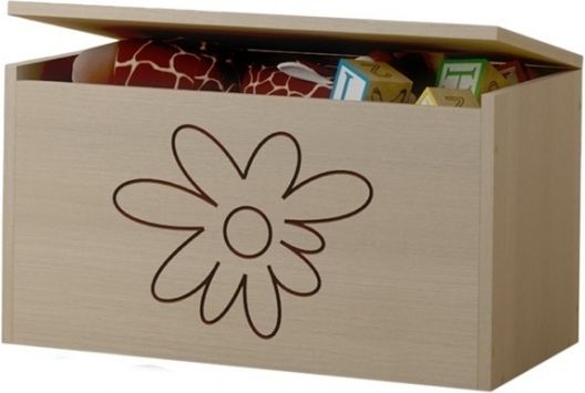 BabyBoo Box na hračky, truhla Květinka - obrázek 1