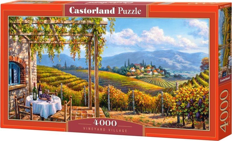 CASTORLAND Puzzle Výhled na vinohrad 4000 dílků - obrázek 2