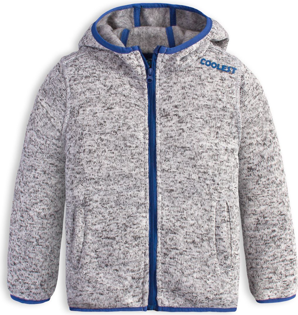 Chlapecká svetrová mikina KNOT SO BAD COOLEST šedá Velikost: 116 - obrázek 1