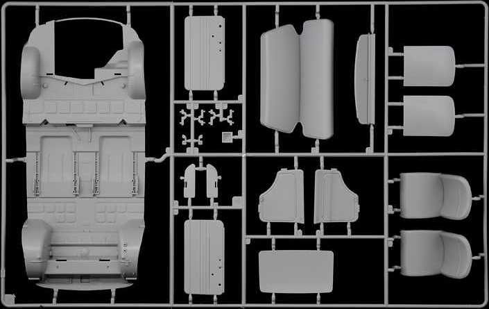 ITALERI Model Kit auto 4705 - FIAT Abarth 695SS/Assetto Corsa (1:12) - obrázek 18