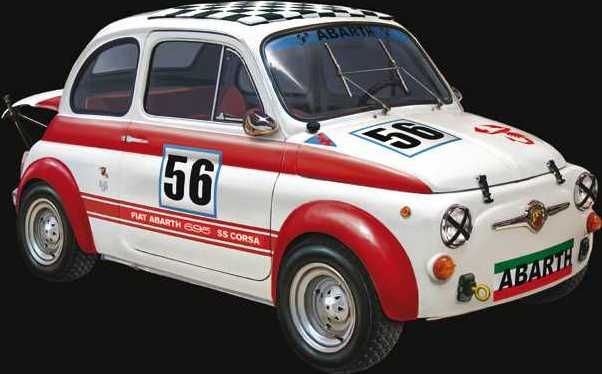 ITALERI Model Kit auto 4705 - FIAT Abarth 695SS/Assetto Corsa (1:12) - obrázek 9