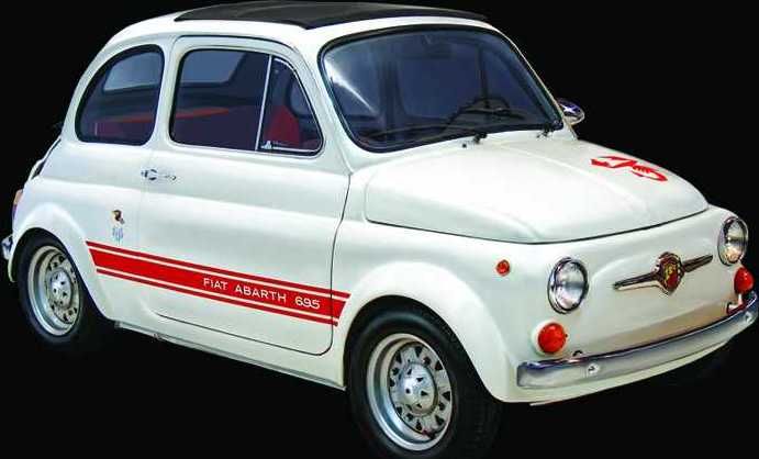 ITALERI Model Kit auto 4705 - FIAT Abarth 695SS/Assetto Corsa (1:12) - obrázek 10