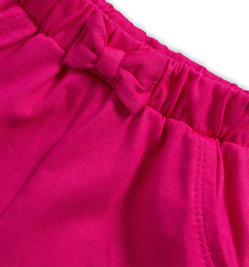 Dívčí bavlněné šortky KNOT SO BAD GIRLY PINK růžové Velikost: 68 - obrázek 2