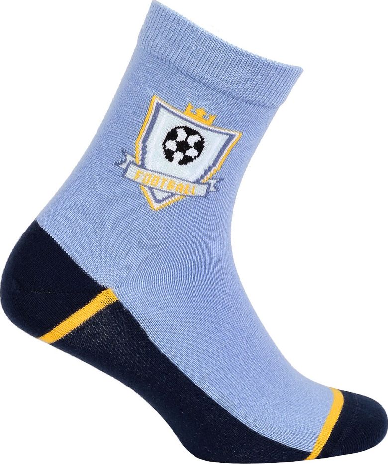Chlapecké ponožky se vzorem WOLA FOTBAL modré Velikost: 36-38 - obrázek 1