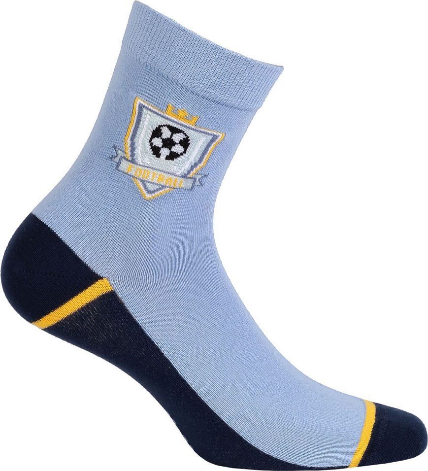 Chlapecké ponožky se vzorem WOLA FOTBAL modré Velikost: 36-38 - obrázek 2