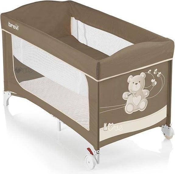 BREVI Cestovní postýlka Dolce Nanna – Medvěd - obrázek 1
