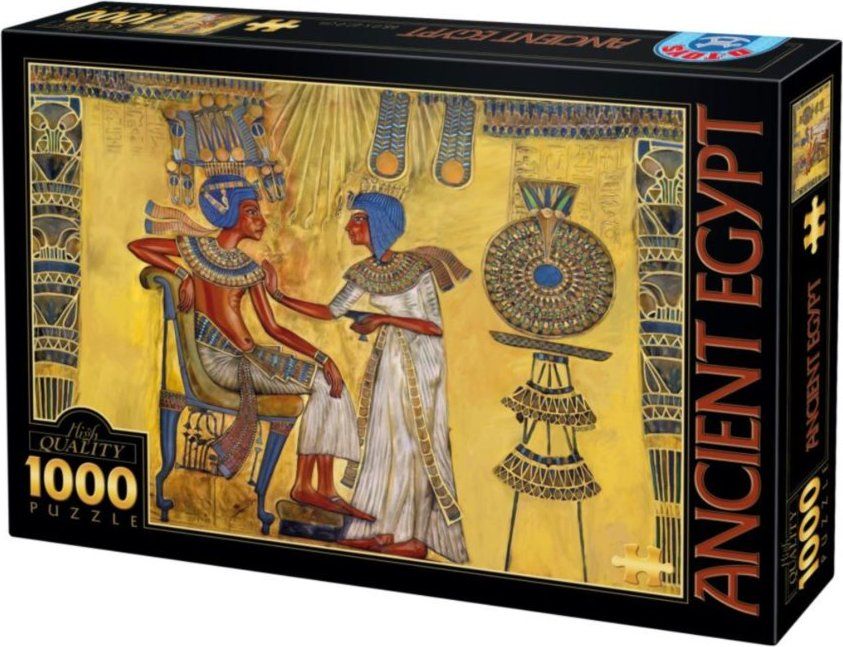D-TOYS Puzzle Egyptská freska 1000 dílků - obrázek 1
