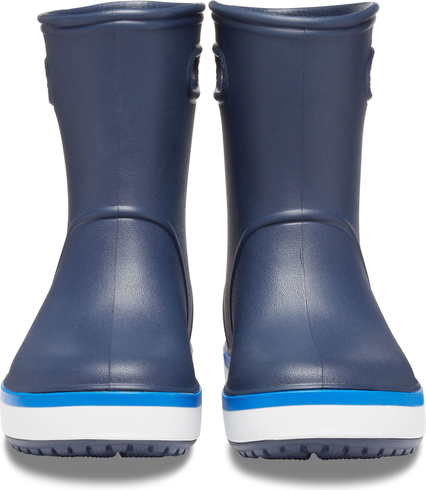 Crocs dětské unisex holínky Crocband Rain Boot Navy/Bright Cobalt - 24/25 - obrázek 5