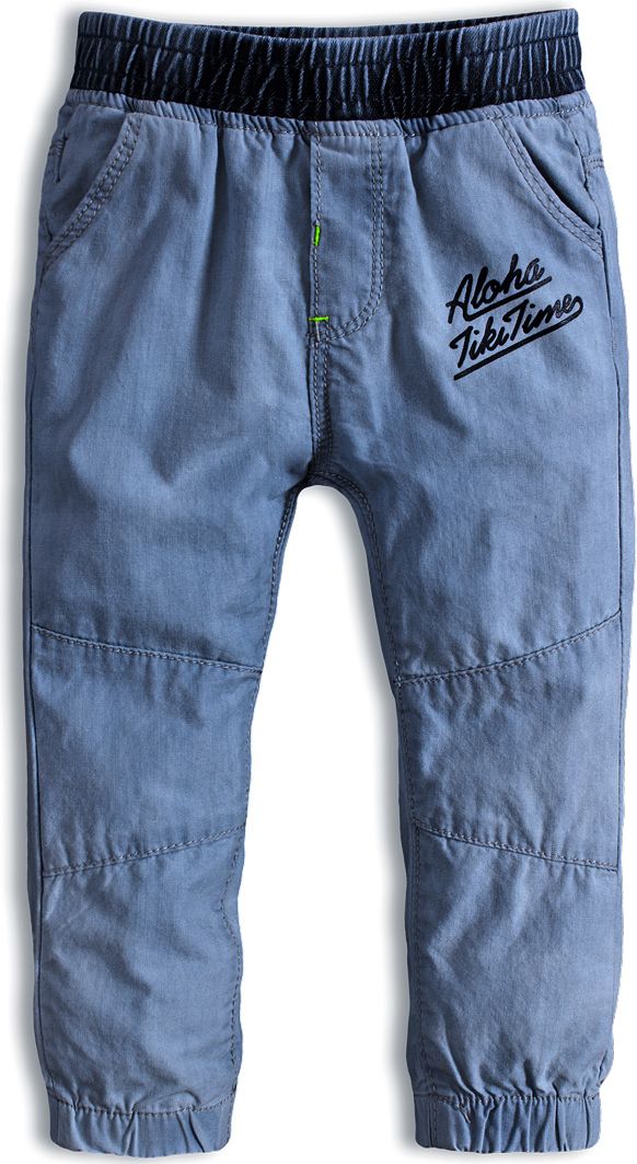 Dětské kalhoty KNOT SO BAD ALOHA středně modré Velikost: 74 - obrázek 1