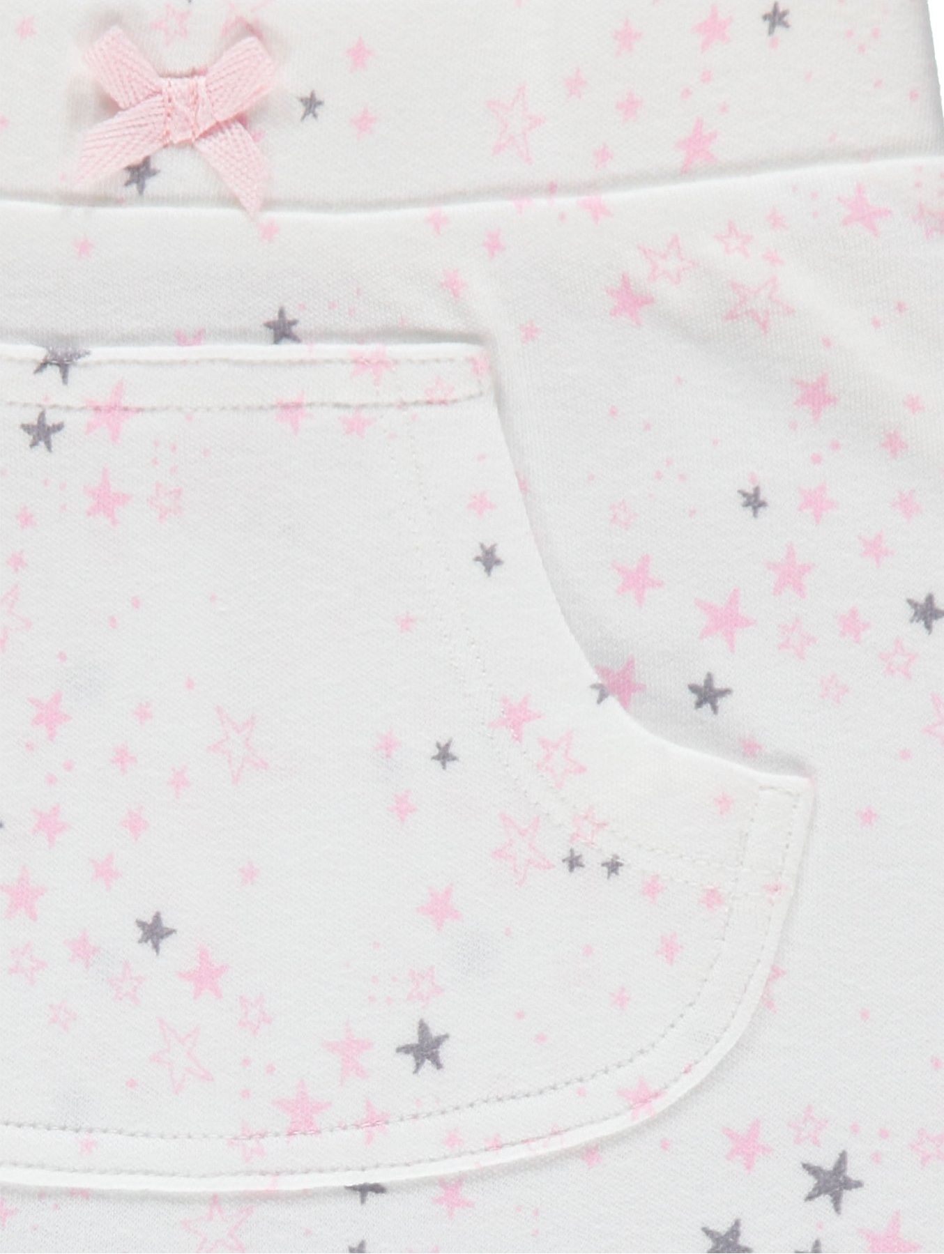 Kojenecké tepláky GEORGE, 3ks v balení, s kapsami Velikost: 56 - 62cm (0 - 3 měsíce) - obrázek 2