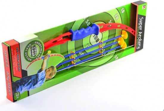 Bambilon Luk a šípy 3ks plast 71cm v krabici - obrázek 3