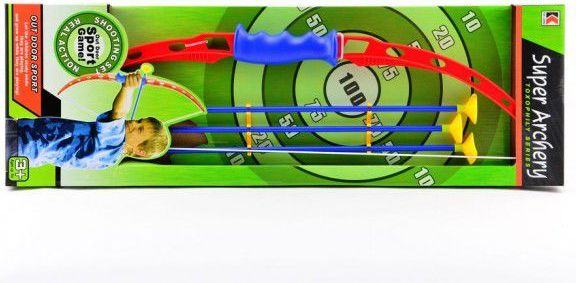 Bambilon Luk a šípy 3ks plast 71cm v krabici - obrázek 5