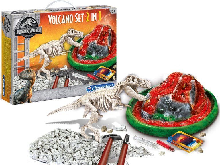 CLEMENTONI Jurský svět: Sopka 2v1 - obrázek 2
